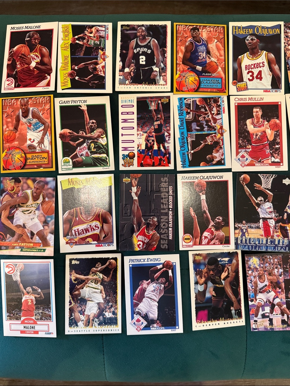 Vintage NBA Basketball Card Lot - over 200 cards